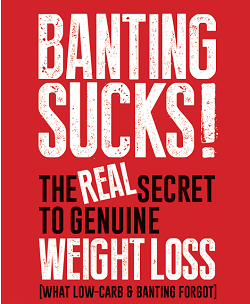 Banting Sucks! Now Available on Kindle 